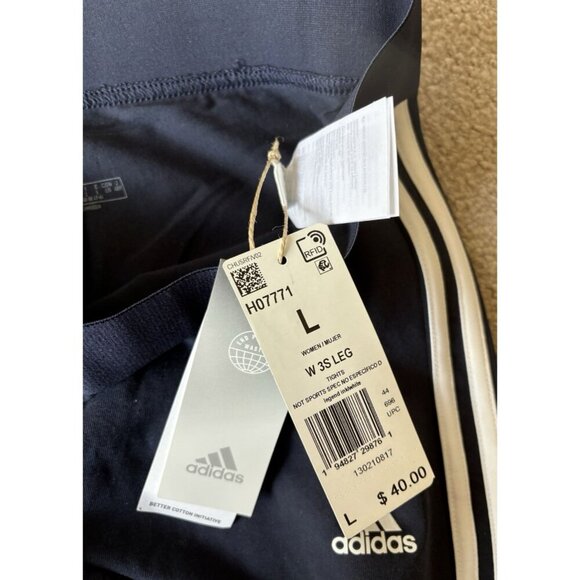 Adidas Women’s Pants Activewear Tights Large - Picture 4 of 5